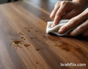 How to Remove Water Stains from Wooden Table