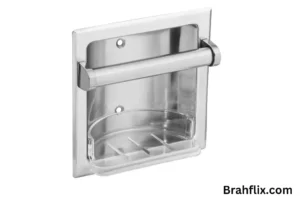 50 Chrome Recessed Toothbrush Holder