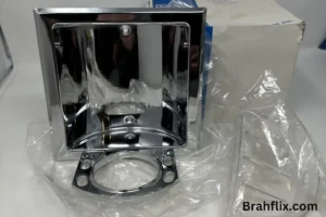 50 Chrome Recessed Toothbrush Holder