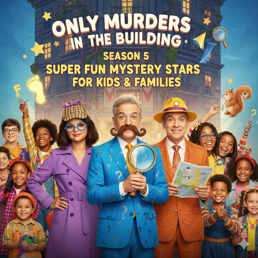 Cast Of Only Murders In The Building Season 5: Super Fun Mystery Stars for Kids & Families