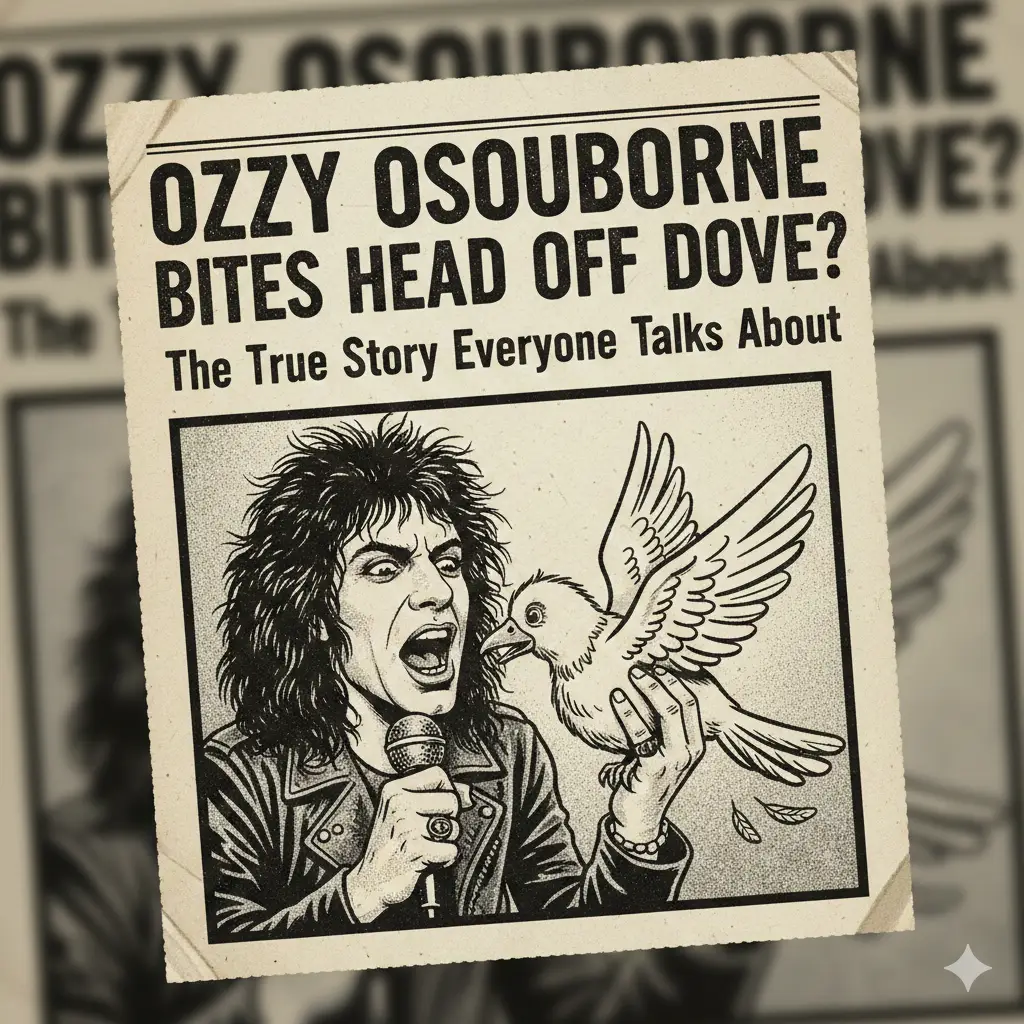 Did Ozzy Osbourne Bite The Head Off A Dove? The True Story Everyone Talks About