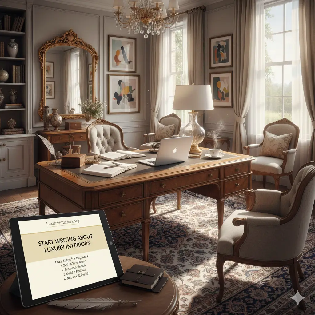 For Start Writing About LuxuryInteriors.org: Easy Steps for Beginners