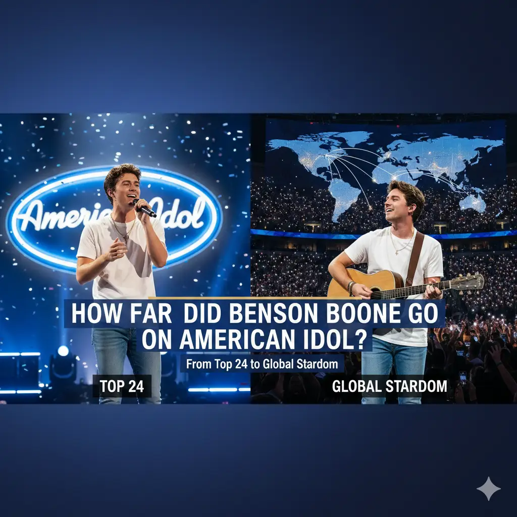 How Far Did Benson Boone Go on American Idol? From Top 24 to Global Stardom