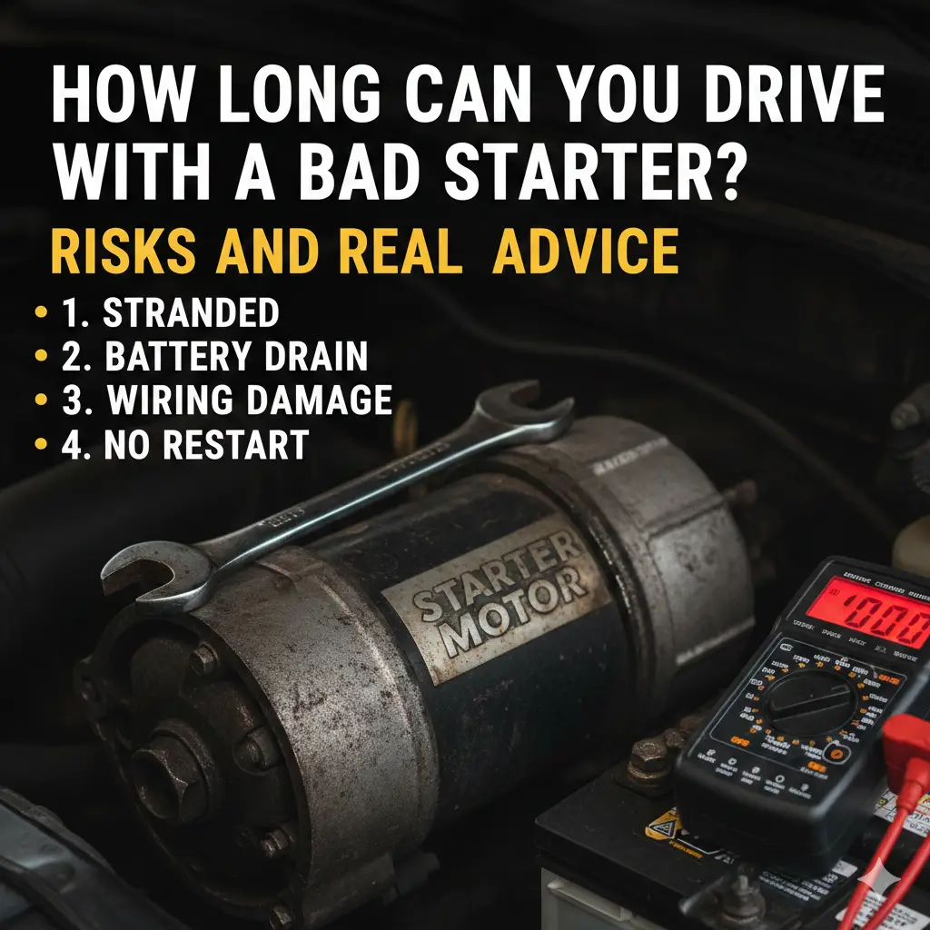 How Long Can You Drive With A Bad Starter: Risks and Real Advice