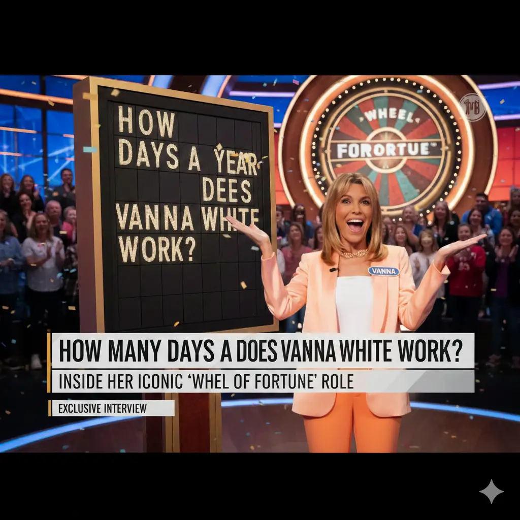 How Many Days a Year Does Vanna White Work? Inside Her Iconic Wheel of Fortune Role