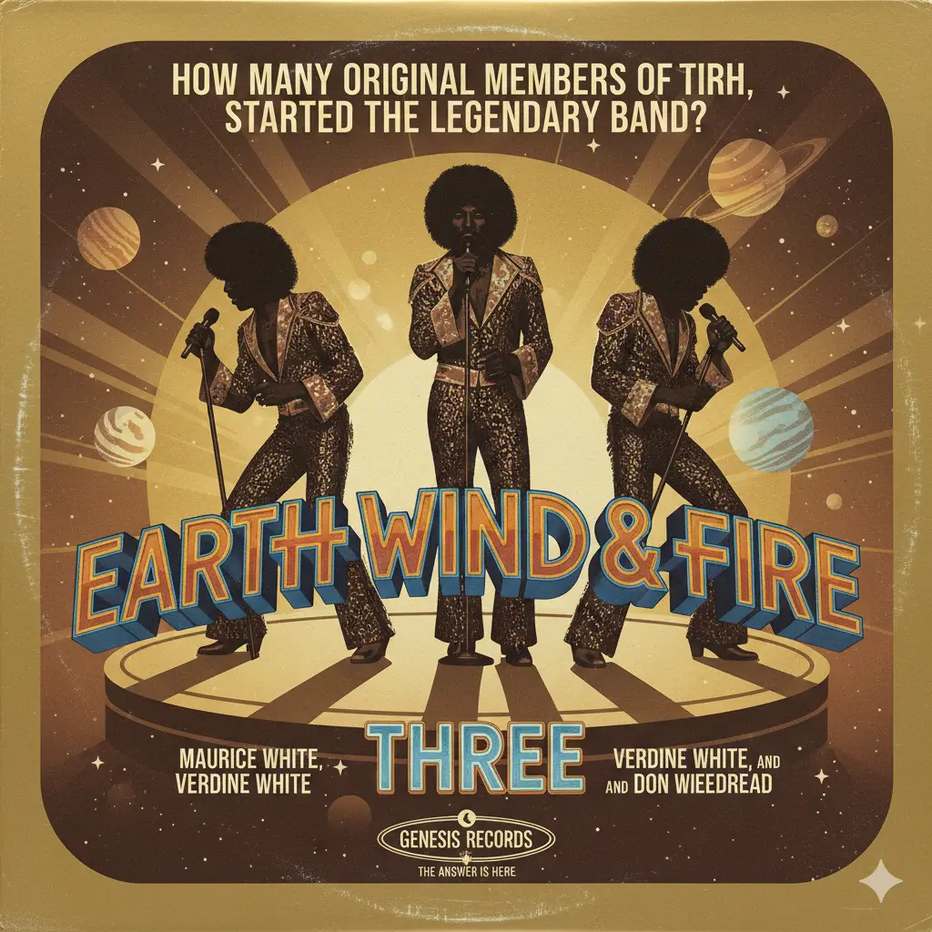 How Many Original Members of Earth Wind and Fire Started the Legendary Band?