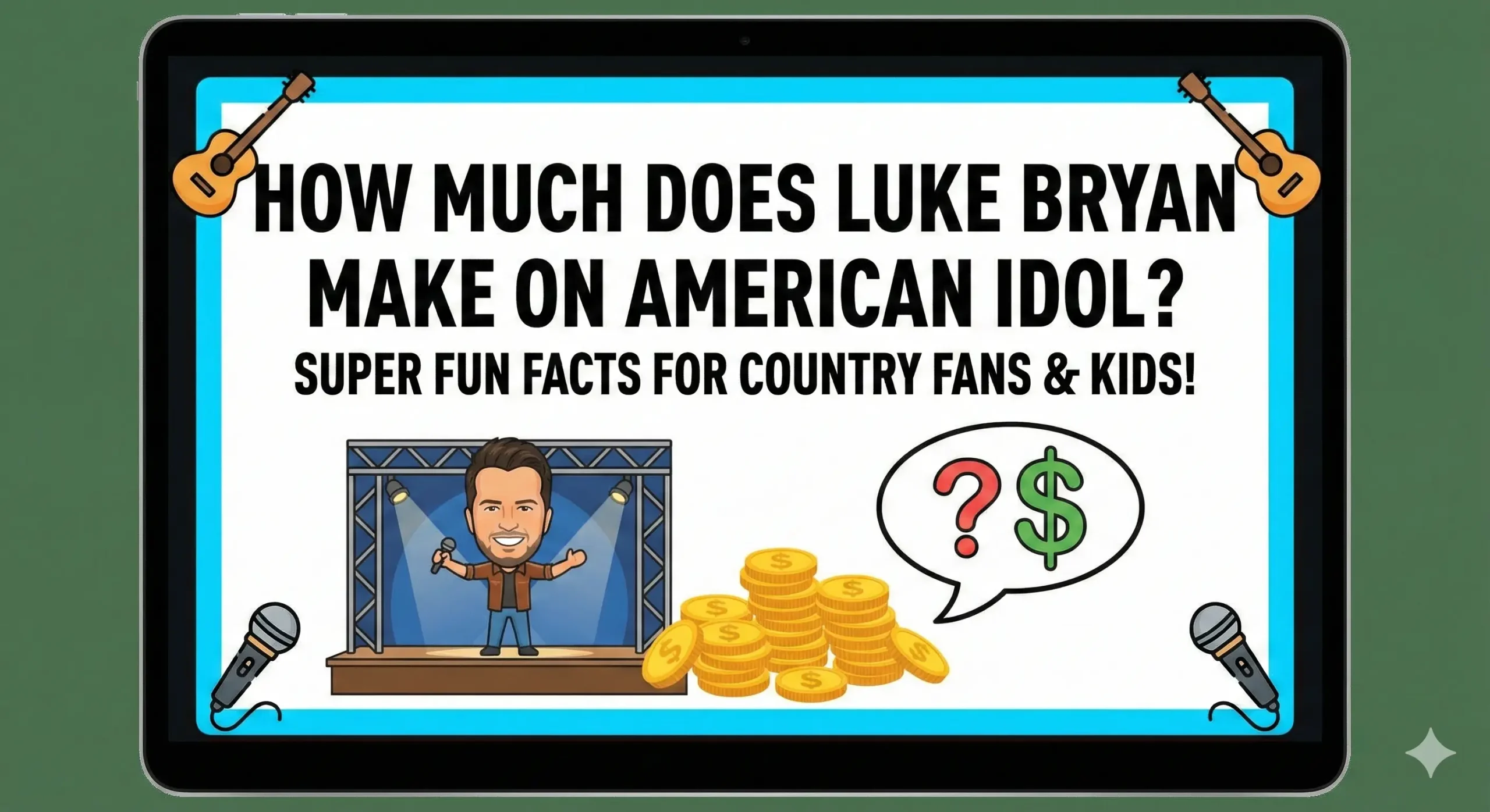 How Much Does Luke Bryan Make On American Idol? Super Fun Facts for Country Fans & Kids