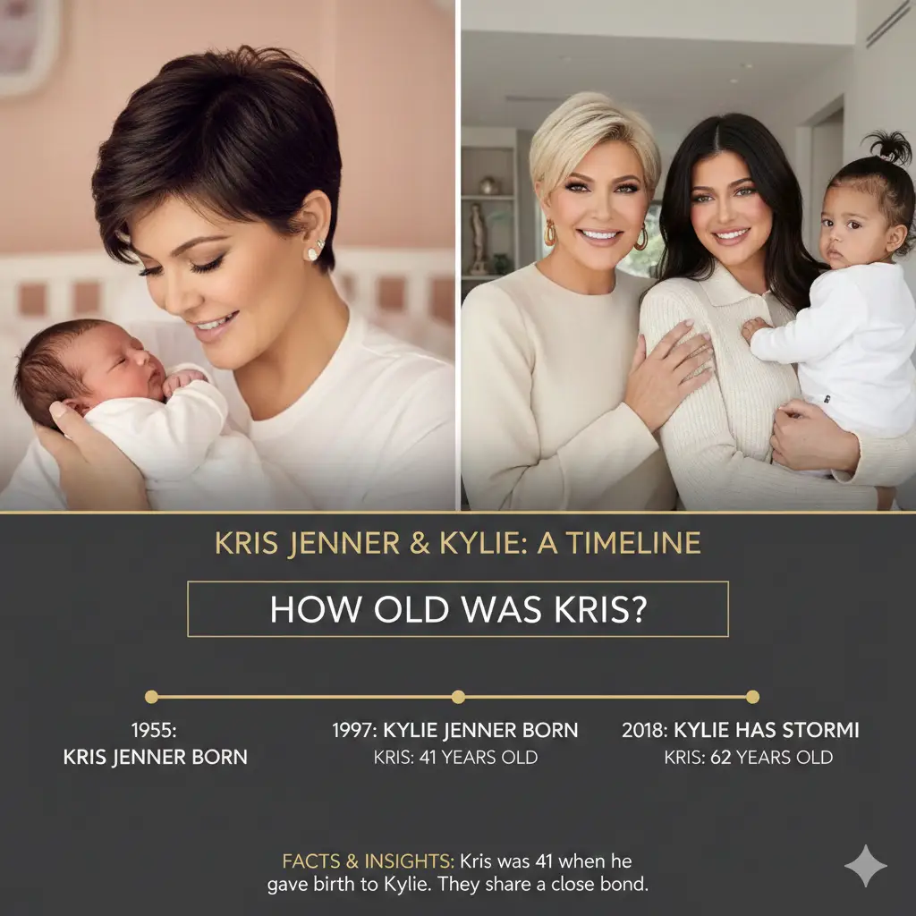 How Old Was Kris Jenner When She Had Kylie: Facts, Timeline, and Insights