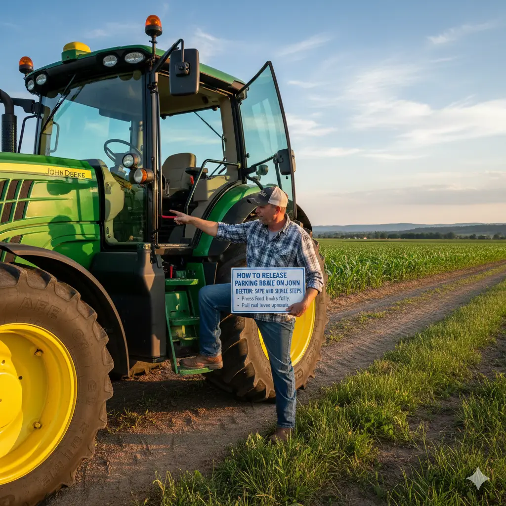 How To Release Parking Brake On John Deere Tractor: Safe and Simple Steps