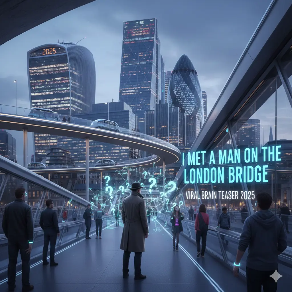 I Met a Man on the London Bridge Riddle: The Viral Brain Teaser Everyone Is Talking About in 2025