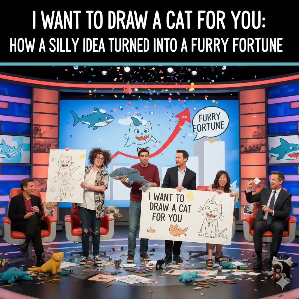 I Want to Draw a Cat for You Shark Tank: How a Silly Idea Turned into a Furry Fortune