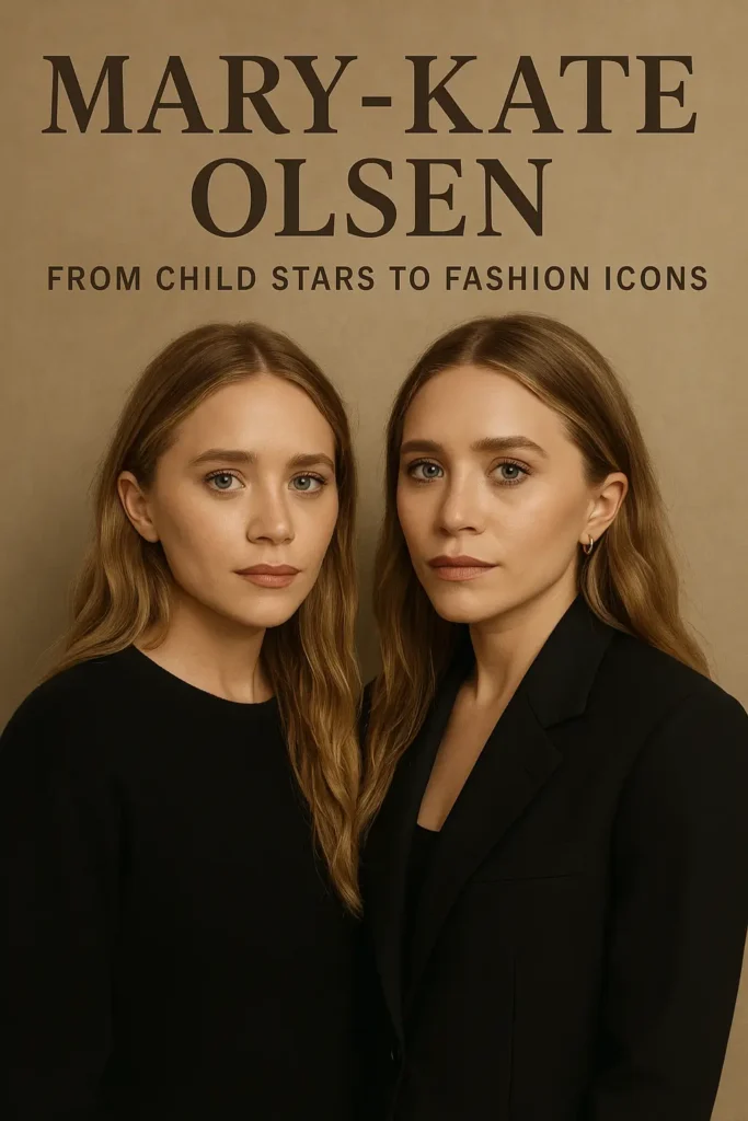 Mary-Kate e Ashley Olsen Mary-Kate Olsen: From Child Stars to Fashion Icons