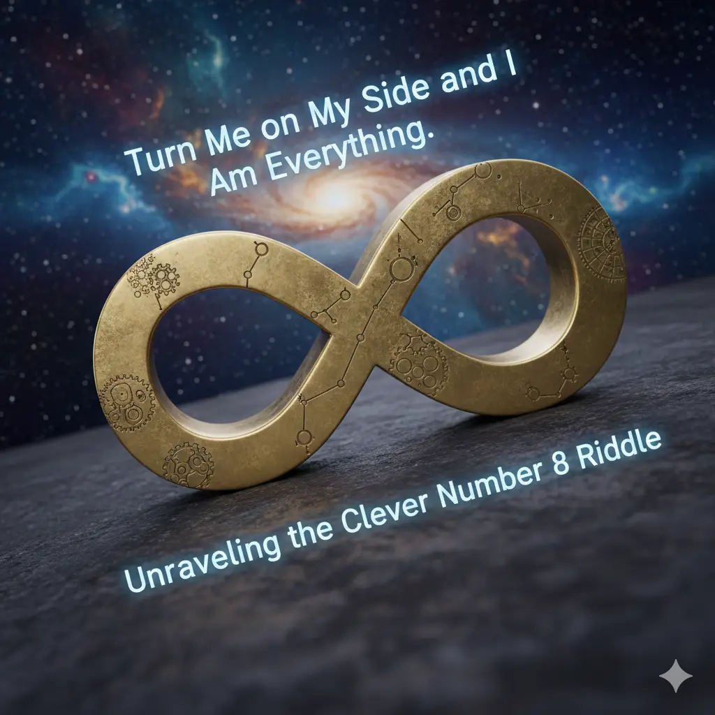 Turn Me on My Side and I Am Everything: Unraveling the Clever Number 8 Riddle