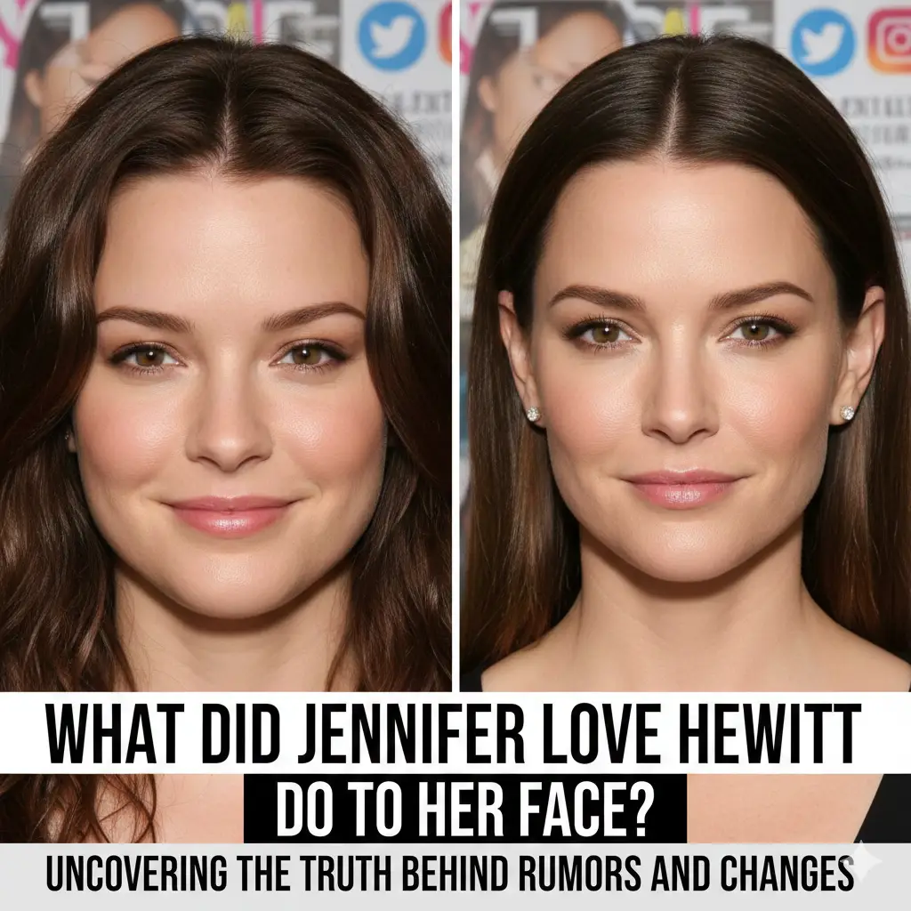 What Did Jennifer Love Hewitt Do to Her Face? Uncovering the Truth Behind Rumors and Changes