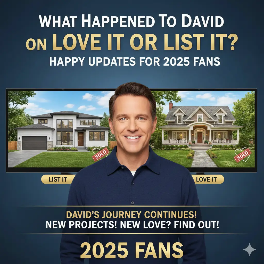 What Happened To David On Love It Or List It? Happy Updates for 2025 Fans