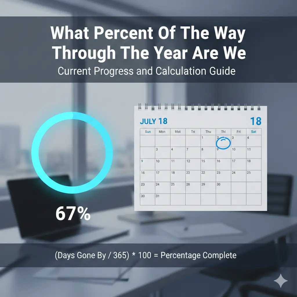 What Percent Of The Way Through The Year Are We: Current Progress and Calculation Guide