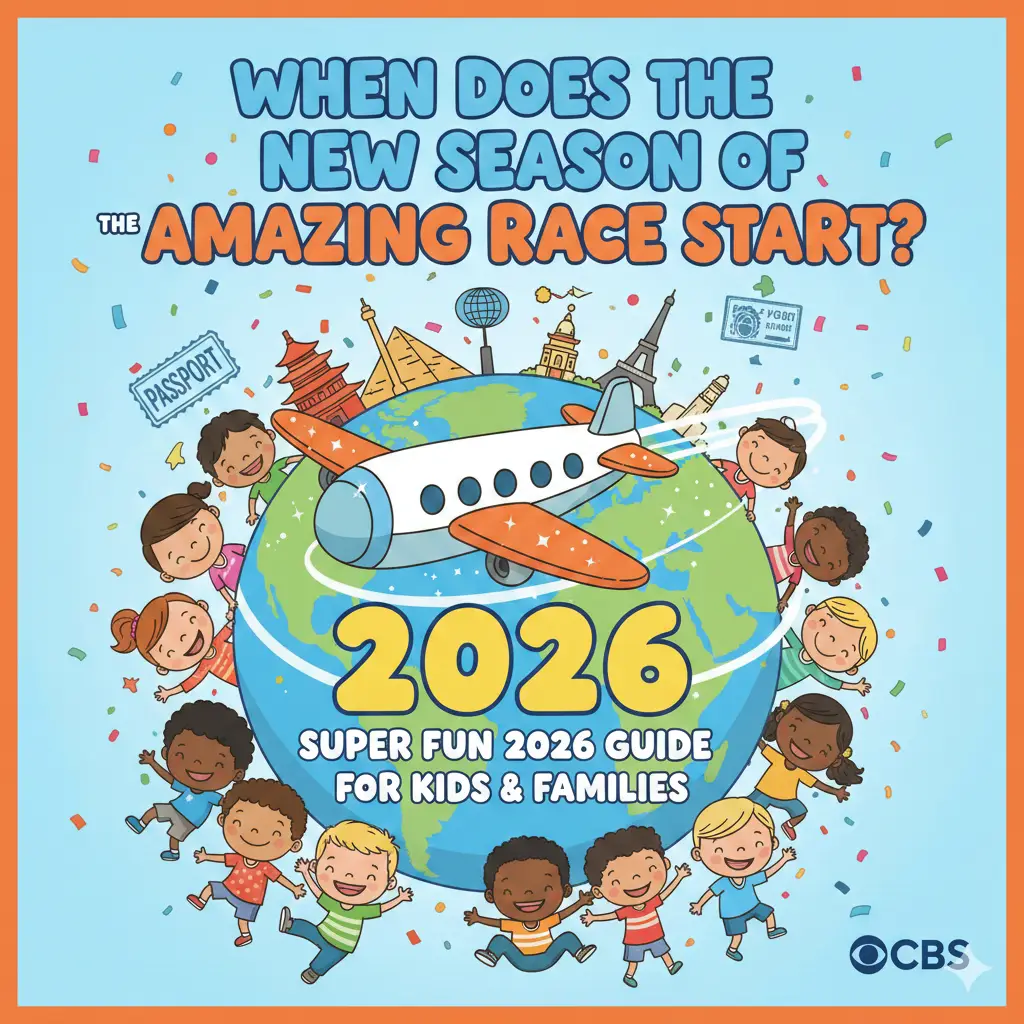 When Does The New Season Of Amazing Race Start? Super Fun 2026 Guide for Kids & Families