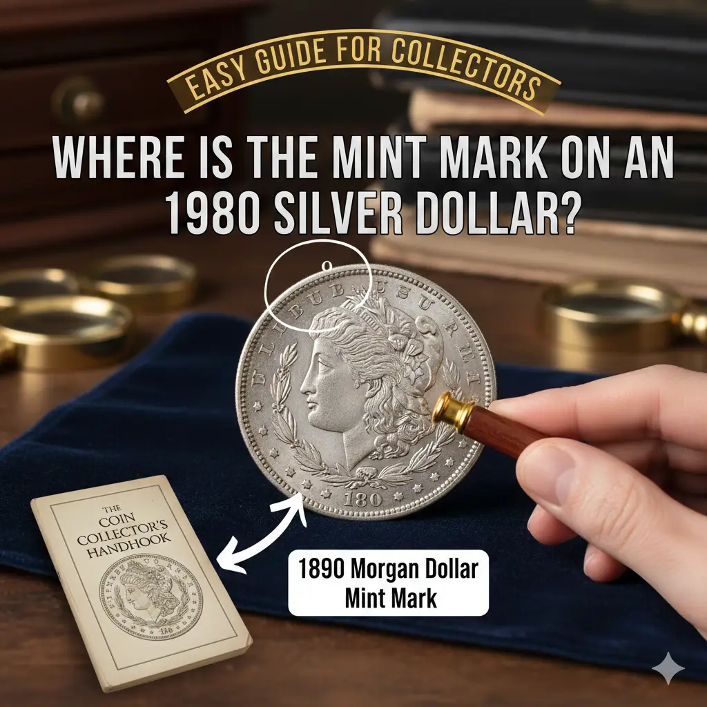 Where Is The Mint Mark On A 1890 Silver Dollar: Easy Guide for Collectors