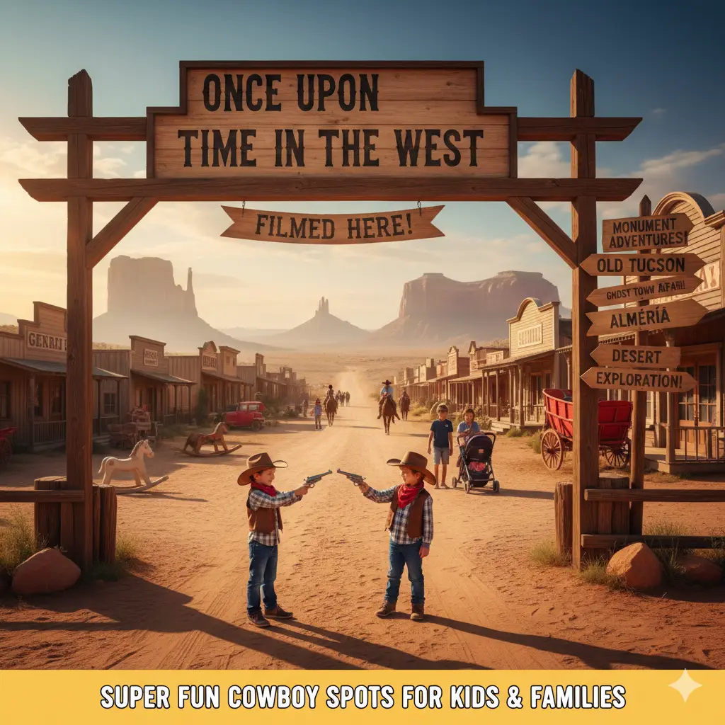 Where Was Once Upon A Time In The West Filmed? Super Fun Cowboy Spots for Kids & Families