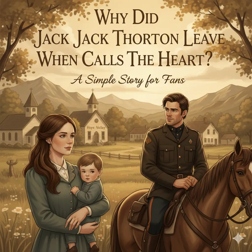 Why Did Jack Thornton Leave When Calls The Heart? A Simple Story for Fans