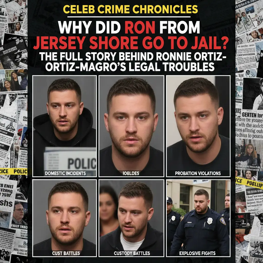 Why Did Ron from Jersey Shore Go to Jail? The Full Story Behind Ronnie Ortiz-Magro's Legal Troubles