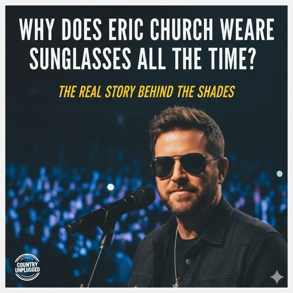 Why Does Eric Church Wear Sunglasses All the Time? The Real Story Behind the Shades