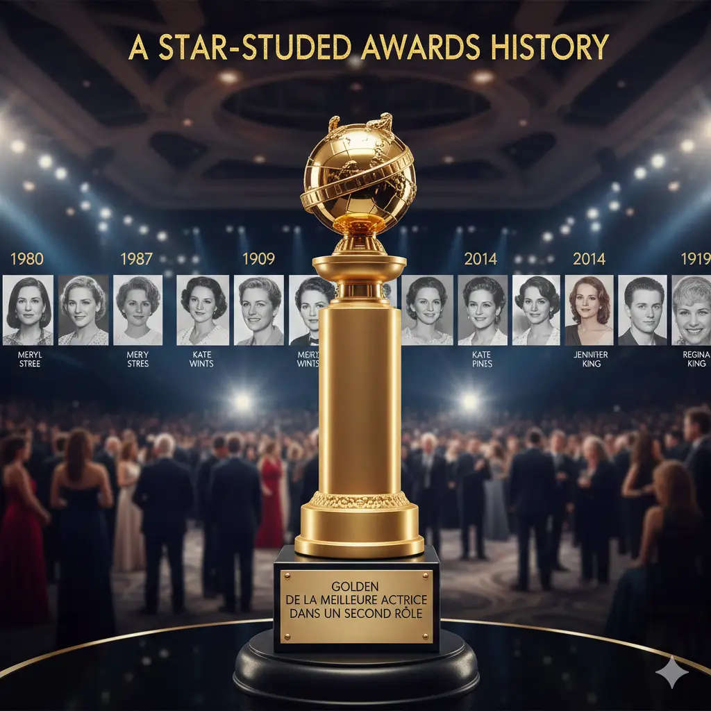 golden globe de la meilleure actrice dans un second rôle: A Star-Studded Awards History