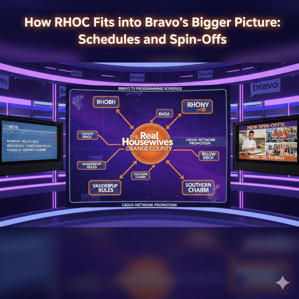 How RHOC Fits into Bravo's Bigger Picture: Schedules and Spin-Offs