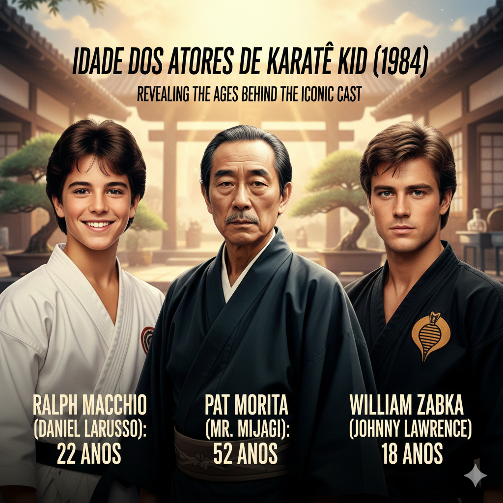 Idade dos Atores de Karatê Kid (1984): Revealing the Ages Behind the Iconic Cast