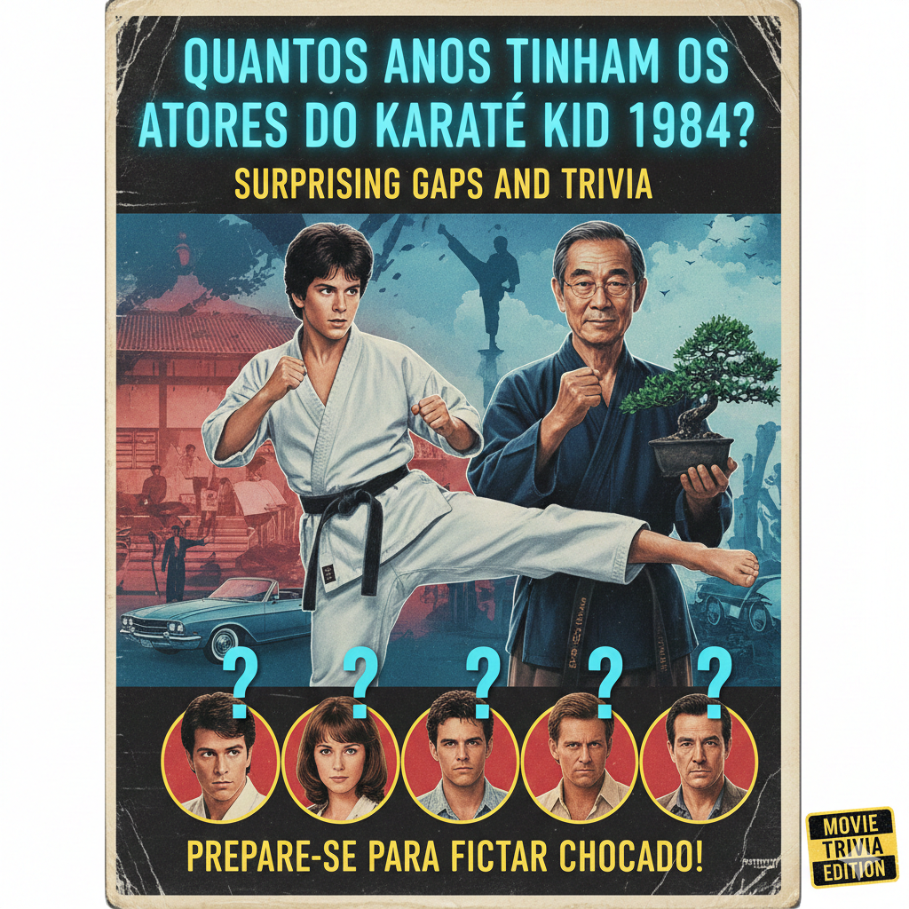 Quantos Anos Tinham os Atores do Karatê Kid 1984? Surprising Gaps and Trivia