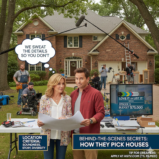 Behind-the-Scenes Secrets: How They Pick Houses and Locations
