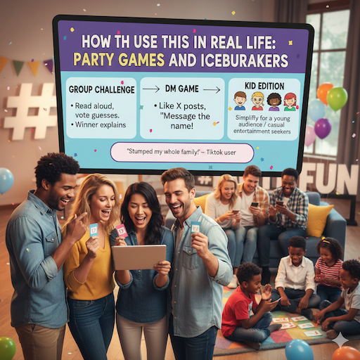 How to Use This in Real Life: Party Games and Icebreakers