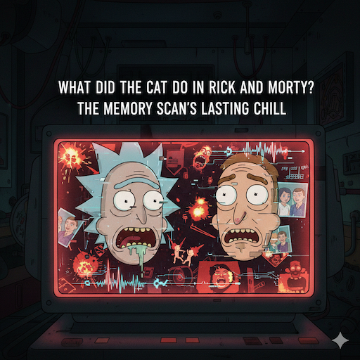What Did the Cat Do in Rick and Morty? The Memory Scan's Lasting Chill