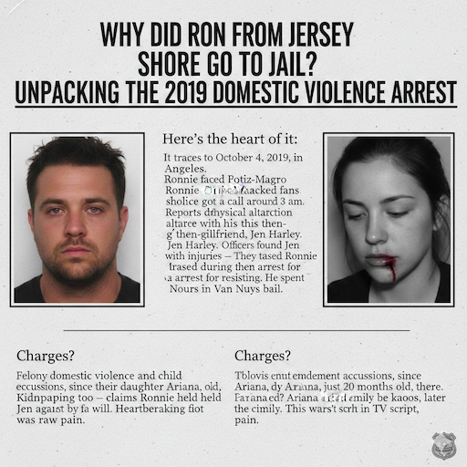 Why Did Ron from Jersey Shore Go to Jail? Unpacking the 2019 Domestic Violence Arrest