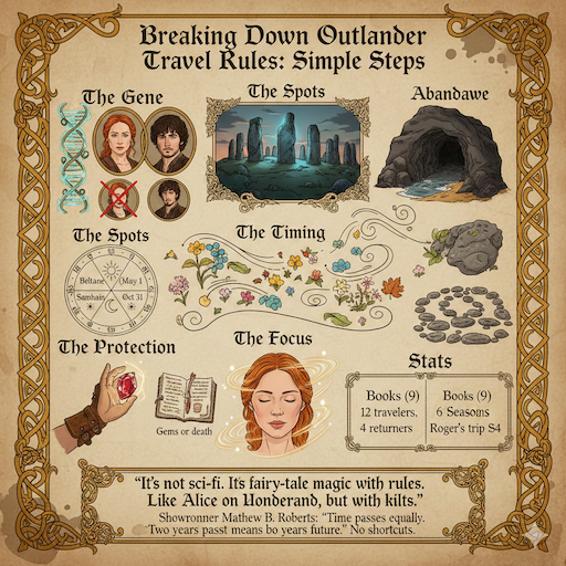 Breaking Down Outlander Time Travel Rules: Simple Steps