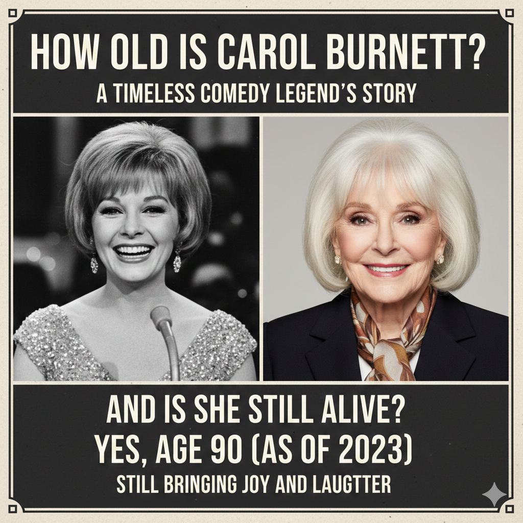 How Old Is Carol Burnett and Is She Still Alive? A Timeless Comedy Legend's Story