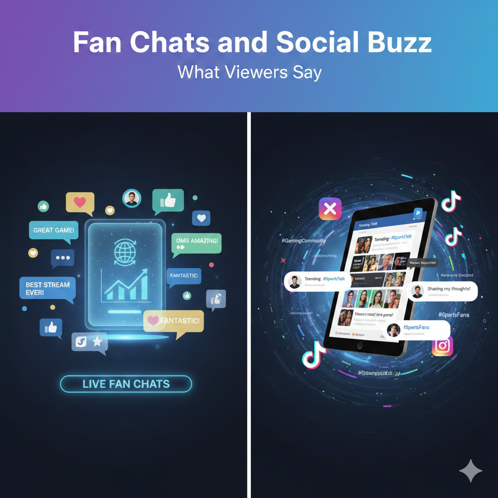 Fan Chats and Social Buzz: What Viewers Say