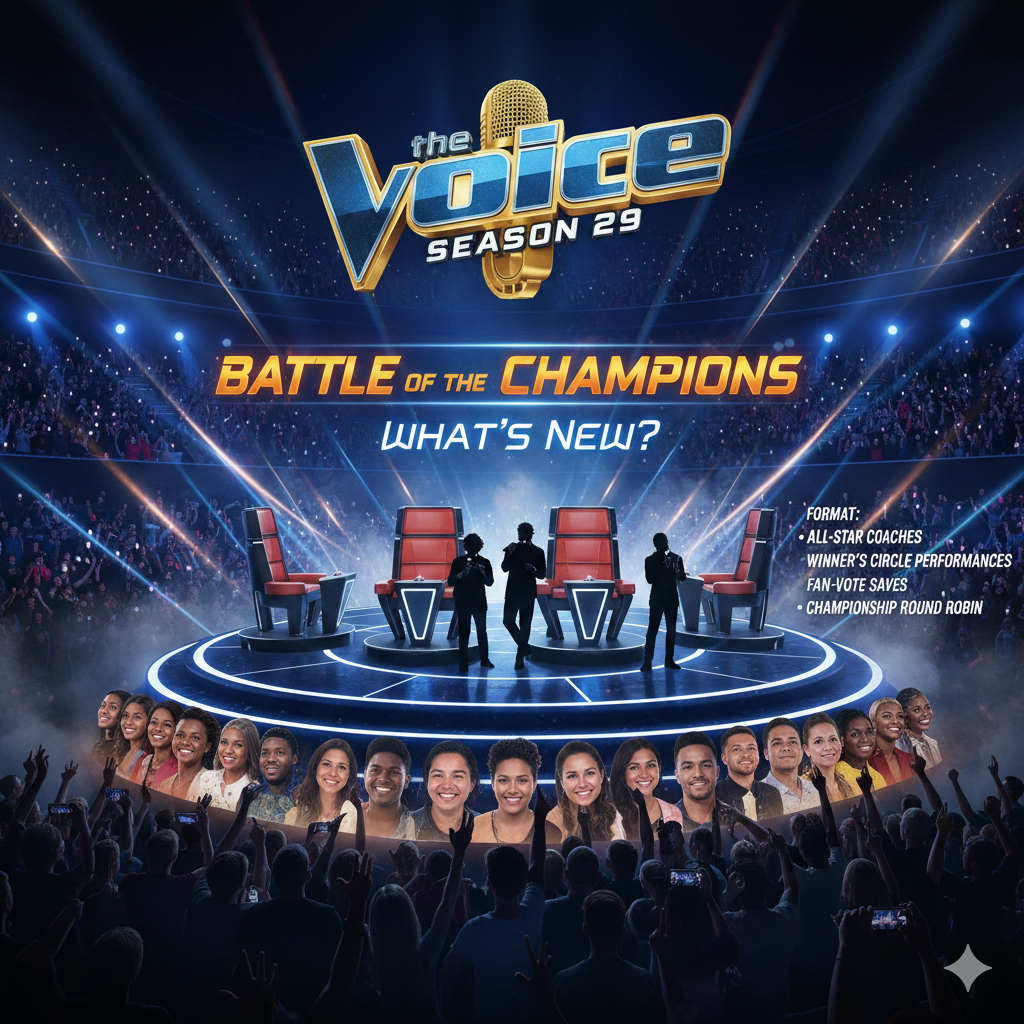 The Voice Season 29 Format: What's New in the Battle of the Champions?
