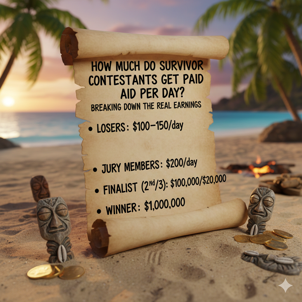 How Much Do Survivor Contestants Get Paid Per Day? Breaking Down the Real Earnings