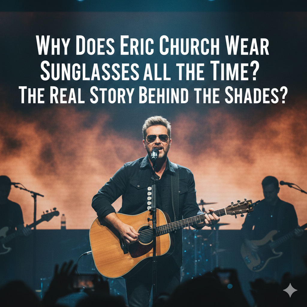 Why Does Eric Church Wear Sunglasses All the Time? The Real Story Behind the Shades
