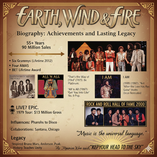 Earth, Wind & Fire Biography: Achievements and Lasting Legacy