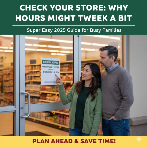 Check Your Store: Why Hours Might Tweak a Bit