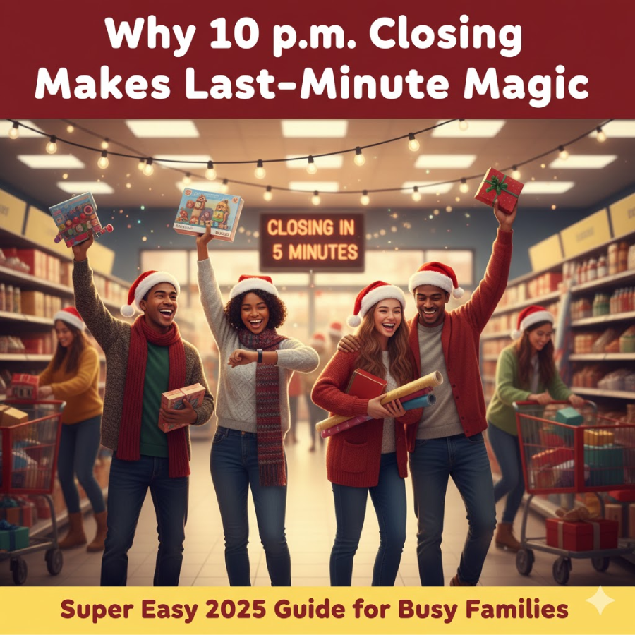 Why 10 p.m. Closing Makes Last-Minute Magic