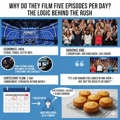 Why Do They Film Five Episodes Per Day? The Logic Behind the Rush