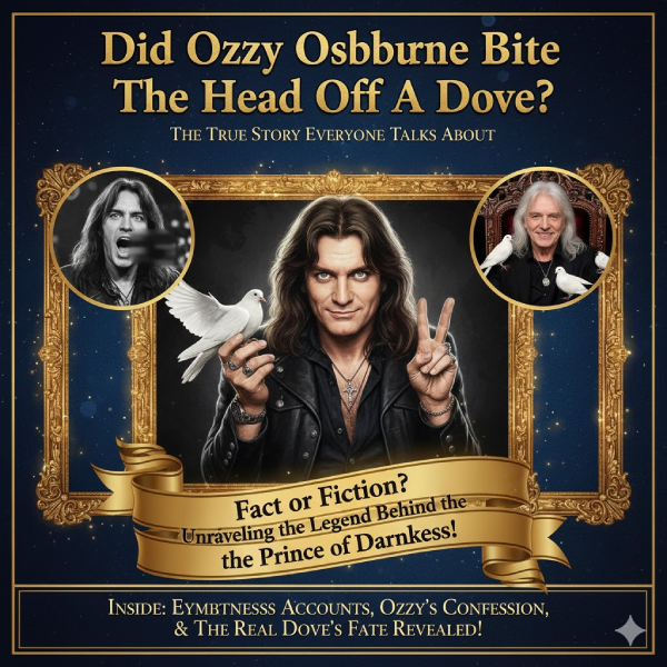 Did Ozzy Osbourne Bite The Head Off A Dove? The True Story Everyone Talks About