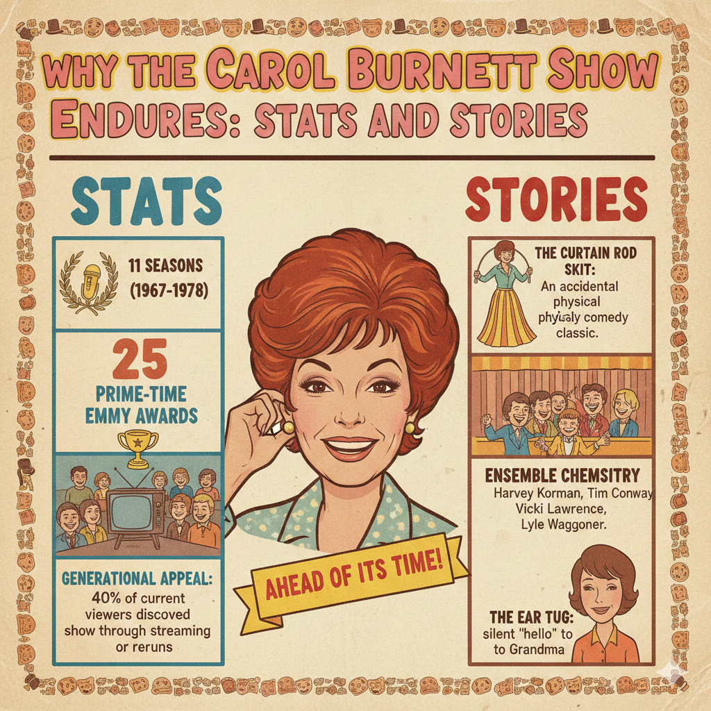 Why The Carol Burnett Show Endures: Stats and Stories