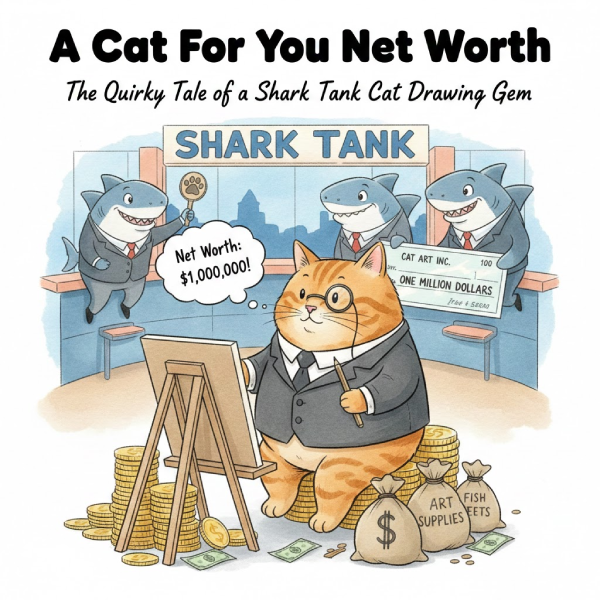I Want To Draw A Cat For You Net Worth: The Quirky Tale of a Shark Tank Cat Drawing Gem