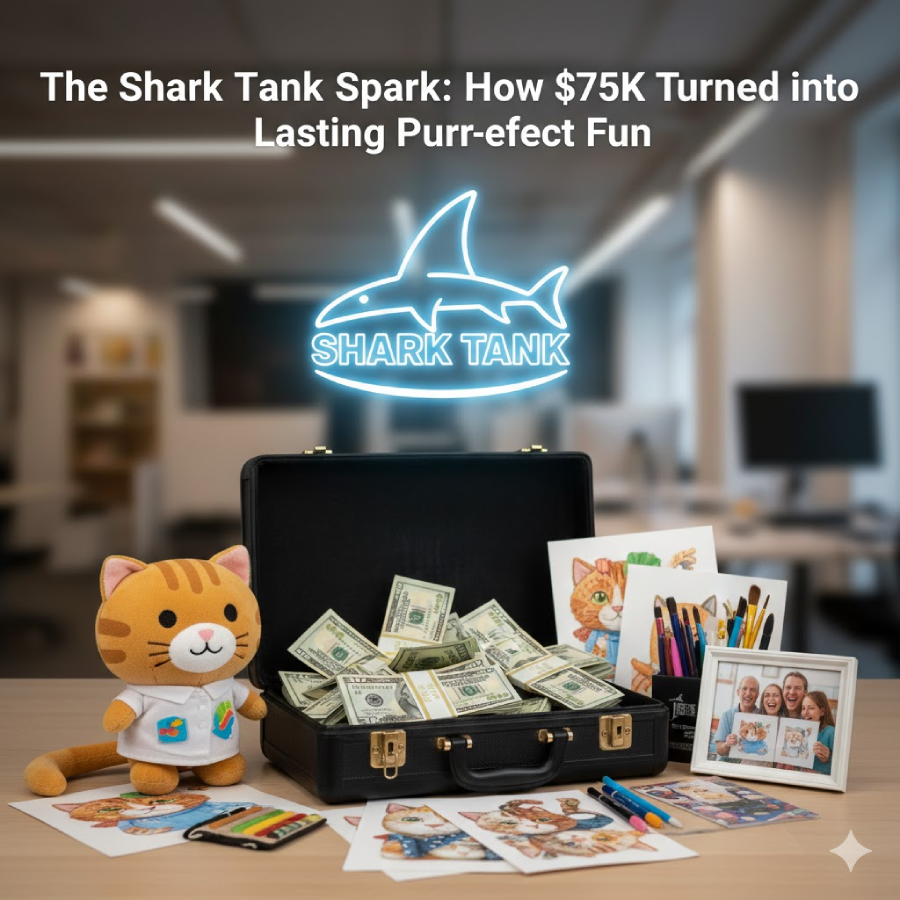 The Shark Tank Spark: How $75K Turned into Lasting Purr-fect Fun