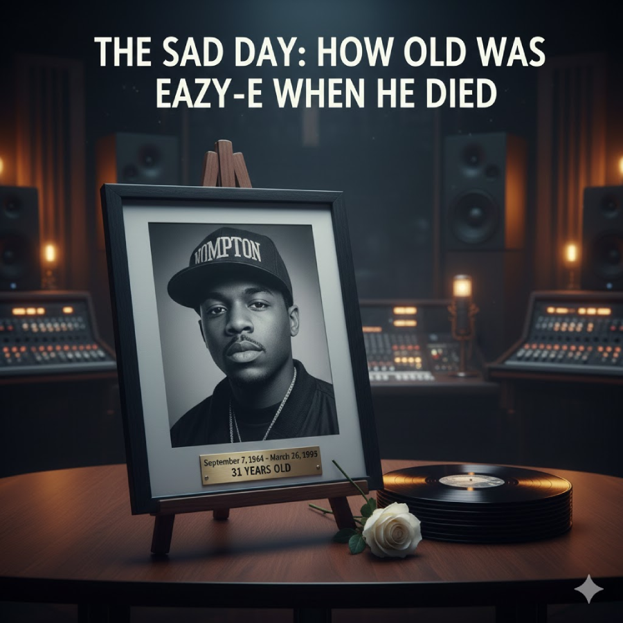 The Sad Day: How Old Was Eazy-e When He Died