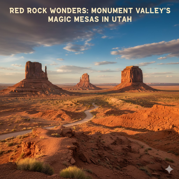 Red Rock Wonders: Monument Valley's Magic Mesas in Utah